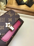 Louis Vuitton Monogram Canvas Flower Compact Wallet M62567 Purple