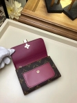 Louis Vuitton Monogram Canvas Flower Compact Wallet M62567 Purple