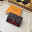 Louis Vuitton Monogram Canvas Flower Compact Wallet M62567 Purple