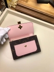 Louis Vuitton Monogram Canvas Flower Compact Wallet M62578 Pink