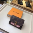 Louis Vuitton Monogram Canvas Flower Compact Wallet M62578 Pink