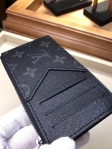 Louis Vuitton Damier Ebene Canvas Coin Card Holder N64038