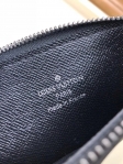 Louis Vuitton Damier Ebene Canvas Coin Card Holder N64038