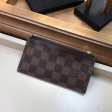 Louis Vuitton Damier Ebene Canvas Coin Card Holder N64038