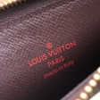 Louis Vuitton Damier Ebene Canvas Coin Card Holder N64038