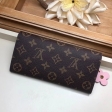 Louis Vuitton Monogram Canvas Emilie Wallet M62941 Pink