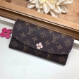 Louis Vuitton Monogram Canvas Emilie Wallet M64202 Purple