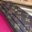 Louis Vuitton Monogram Canvas Emilie Wallet M64202 Purple