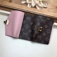 Louis Vuitton Monogram Canvas Pallas Compact Wallet M67479 Pink