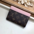 Louis Vuitton Monogram Canvas Pallas Compact Wallet M67479 Pink