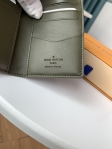 Louis Vuitton Pocket Organizer Slender Other Leathers in Green - Men - Small Leather Goods M80508