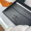 Louis Vuitton Slender Wallet Other Leathers in Black - Men - Small Leather Goods M80520BK