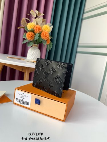 Louis Vuitton Slender Wallet Other Leathers in Black - Men - Small Leather Goods M80520BK Louis Vuitton Slender Wallet Other Leathers in Black - Men - Small Leather Goods M80520BK