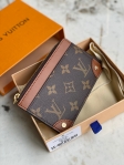 Louis Vuitton Multi Card Holder Trunk Monogram Canvas in Brown - Men - Small Leather Goods M80556