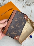 Louis Vuitton Multi Card Holder Trunk Monogram Canvas in Brown - Men - Small Leather Goods M80556