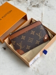 Louis Vuitton Multi Card Holder Trunk Monogram Canvas in Brown - Men - Small Leather Goods M80556