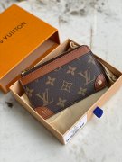 Louis Vuitton Multi Card Holder Trunk Monogram Canvas in Brown - Men - Small Leather Goods M80556