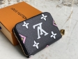 Louis Vuitton Zippy Coin Purse Autres Toiles Monogram in Black - Small Leather Goods M80677