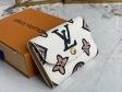 Louis Vuitton Rosalie Coin Purse Autres Toiles Monogram in Creme Beige - Small Leather Goods M80755