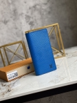 Louis Vuitton Brazza Wallet Epi Leather in Blue - Small Leather Goods M80788