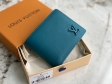 Louis Vuitton Wallet Multiple LV AEROGRAM in Blue - Men - Small Leather Goods M81026