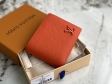 Louis Vuitton Wallet Multiple LV AEROGRAM in Orange - Men - Small Leather Goods M81026
