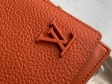 Louis Vuitton Wallet Multiple LV AEROGRAM in Orange - Men - Small Leather Goods M81026