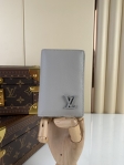 Louis Vuitton Pocket Organizer LV AEROGRAM in Grey - Men - Small Leather Goods M81028
