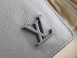 Louis Vuitton Brazza Wallet LV AEROGRAM in Grey - Men - Small Leather Goods M81153
