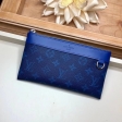 Louis Vuitton Taigarama Discovery Pochette PM Men M30278 Cobalt Navy Blue