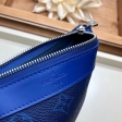 Louis Vuitton Taigarama Discovery Pochette PM Men M30278 Cobalt Navy Blue