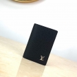 Louis Vuitton Pocket organizer Taiga Leather in Black - Men - Small Leather Goods M30283