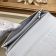 Louis Vuitton Taigarama Brazza Wallet Men M30298 White Silver