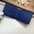 Louis Vuitton Taigarama Multiple Wallet Men M30299 Cobalt Navy Blue