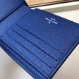 Louis Vuitton Taigarama Multiple Wallet Men M30299 Cobalt Navy Blue