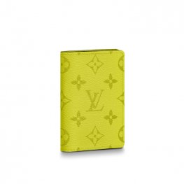 Louis Vuitton Taigarama Pocket Organiser Wallet M30318 Jaune