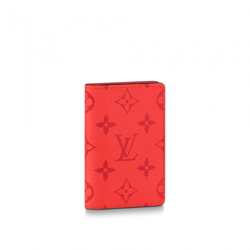 Louis Vuitton Pocket Organizer K45 in Red - Men - Small Leather Goods M30823