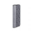 Louis Vuitton Zippy Wallet Vertical K45 in Silver - Men - Small Leather Goods M30841