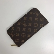 Louis Vuitton Monogram Canvas Iconic Zippy Wallet M42616 Brown