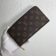 Louis Vuitton Monogram Canvas Iconic Zippy Wallet M42616 Brown
