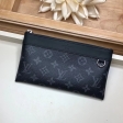 Louis Vuitton Monogram Eclipse Discovery Pochette PM M44323