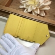 Louis Vuitton Damier Azur Canvas Zoé Wallet N60220 Pineapple Yellow