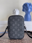 Louis Vuitton Danube PPM Monogram Eclipse Canvas in Blue - Men - Bags M45928
