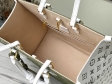 Louis Vuitton OnTheGo MM Monogram Empreinte Leather Khaki / Beige - Women Handbags M46060