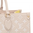 Louis Vuitton OnTheGo MM Monogram Empreinte Leather Rose Beige - Women Handbags M46128
