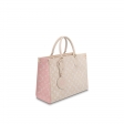 Louis Vuitton OnTheGo MM Monogram Empreinte Leather Rose Beige - Women Handbags M46128