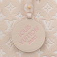 Louis Vuitton OnTheGo MM Monogram Empreinte Leather Rose Beige - Women Handbags M46128