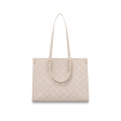 Louis Vuitton OnTheGo MM Monogram Empreinte Leather Rose Beige - Women Handbags M46128