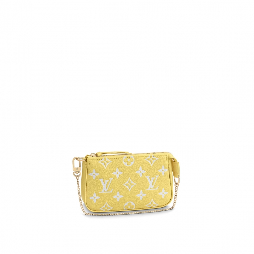 Louis Vuitton Mini Pochette Accessoires Monogram Empreinte Leather - Women - Small Leather Goods M46129