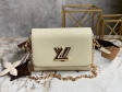 Louis Vuitton Twist MM Other Leathers Cream - Women - Handbags M59016